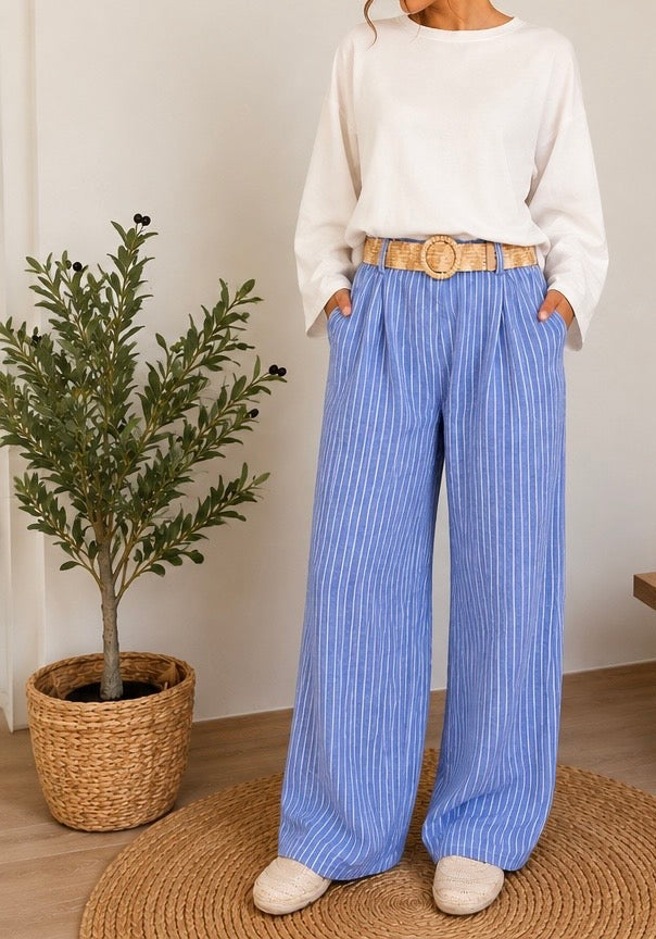 Pantalon rayé